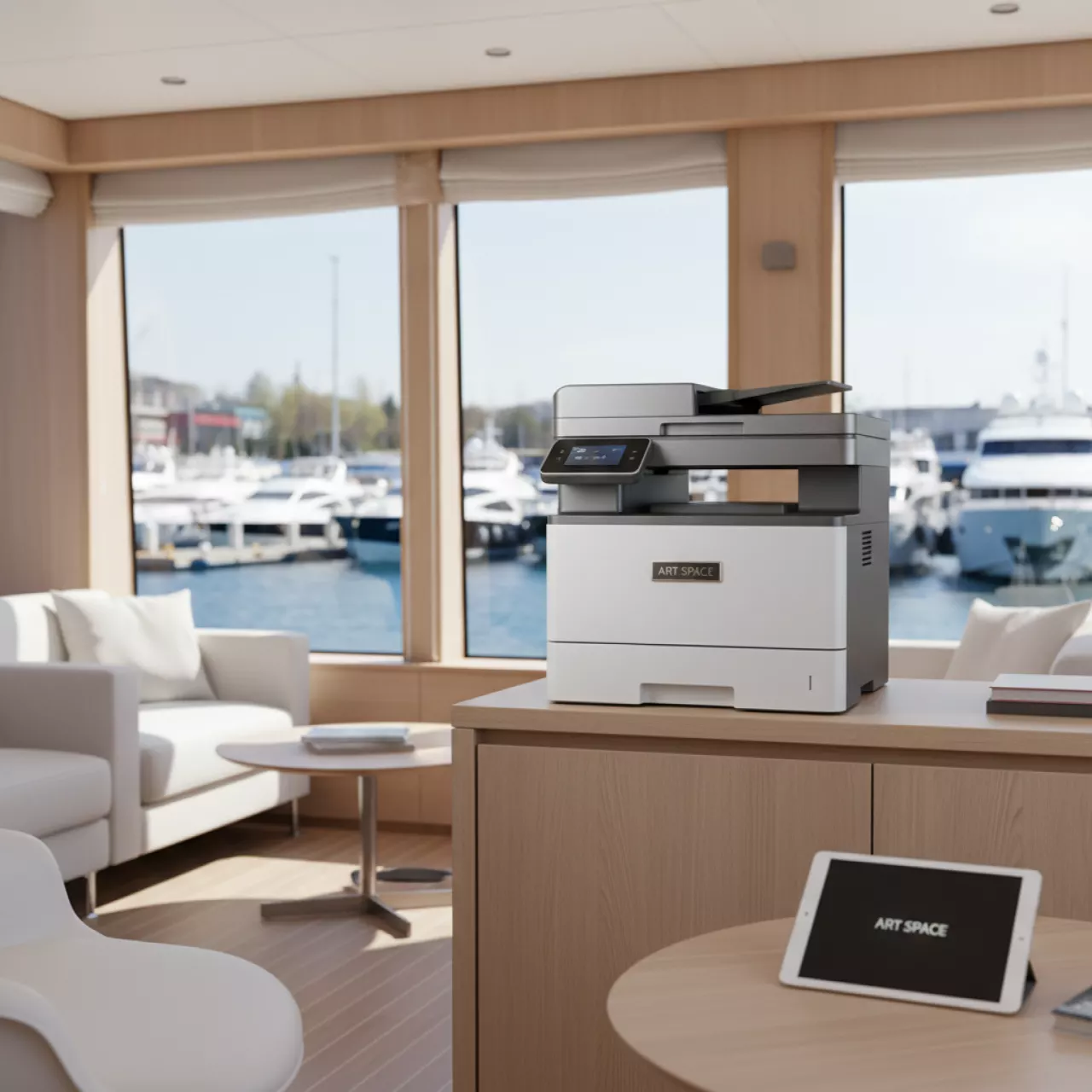 Аренда МФУ Kyocera TASKalfa 5053ci 1102VD3NL0 на VIP теплоходе (Морпорт Сочи) — ART SPACE