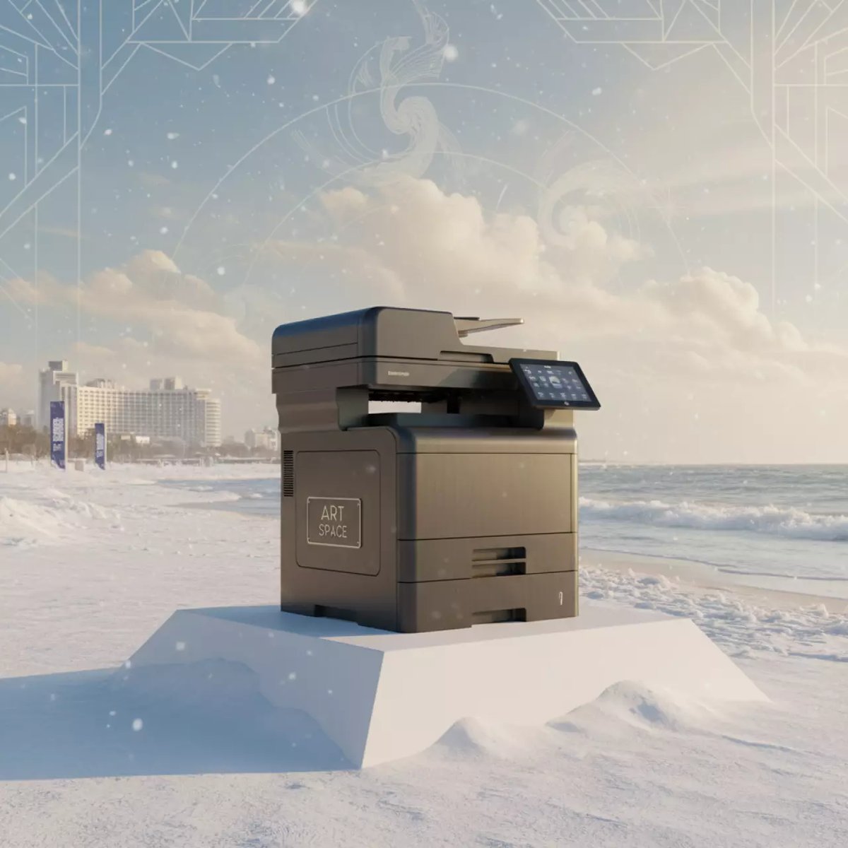 Аренда МФУ Kyocera TASKalfa 7353ci на пляже «Ривьера» — ART SPACE