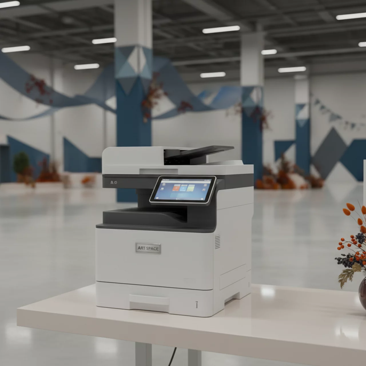 Аренда МФУ Kyocera TASKalfa 8002i в ледовой арене «Шайба» — ART SPACE