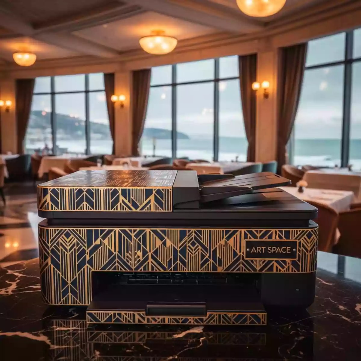 Аренда МФУ Kyocera TASKalfa MZ2501ci цветное A3 с апгрейдом до MZ3501ci в ресторане «Sanremo» — ART SPACE