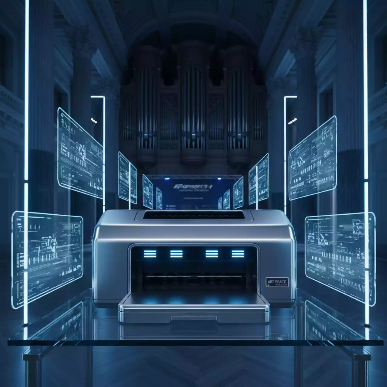 Аренда МФУ лазерное Катюша M140 pp монохром A4 40 стр мин в Зале органной и камерной музыки — ART SPACE