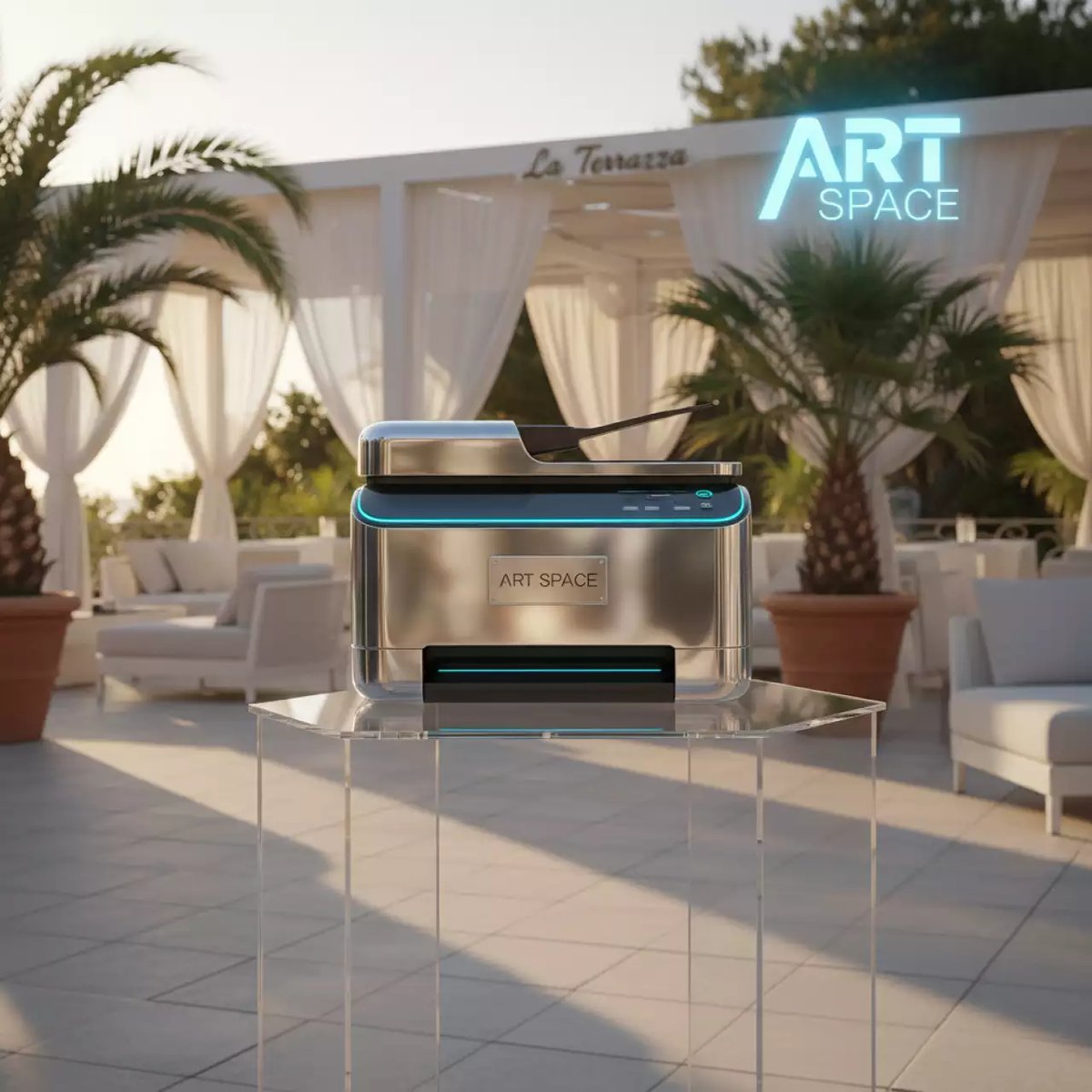 Аренда МФУ лазерное Катюша M450p 1.2 ГГц 4 ГБ монохром A3 1200 dpi российская сборка в ресторане «La Terrazza» — ART SPACE