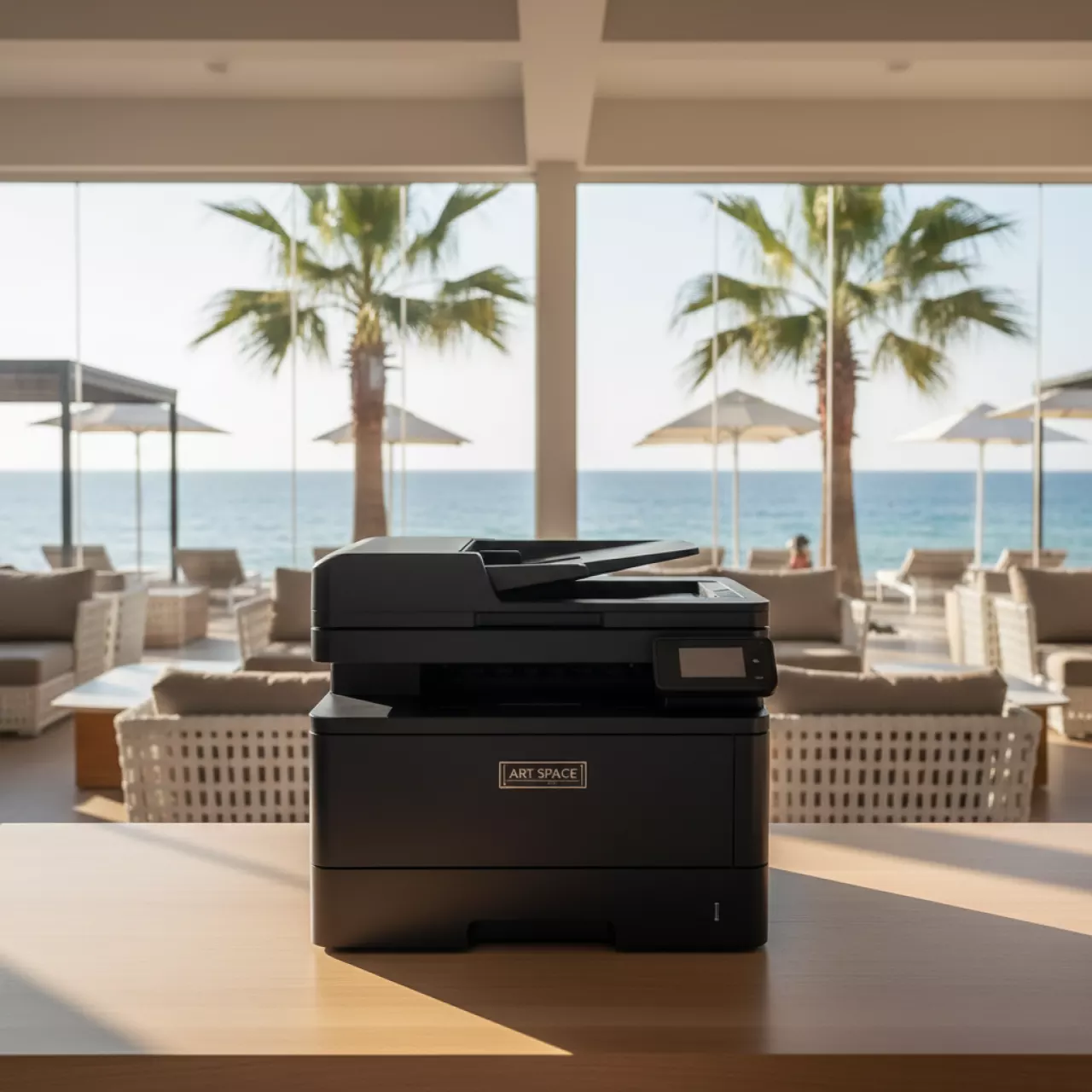 Аренда МФУ периферийные в пляжном комплексе VinoGrad — ART SPACE