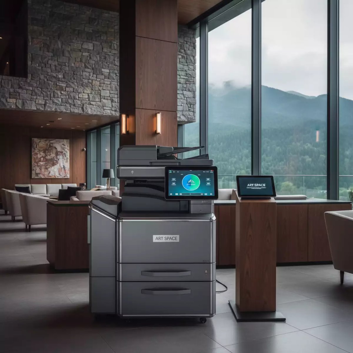 Аренда МФУ Ricoh IM C4510A в Green Flow Hotel — ART SPACE