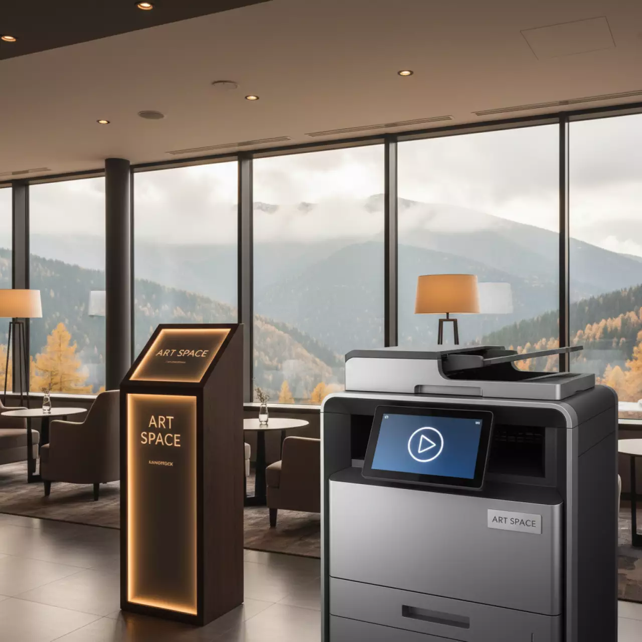 Аренда МФУ Ricoh IM C6010 на курорте «Газпром» (Альпика) — ART SPACE