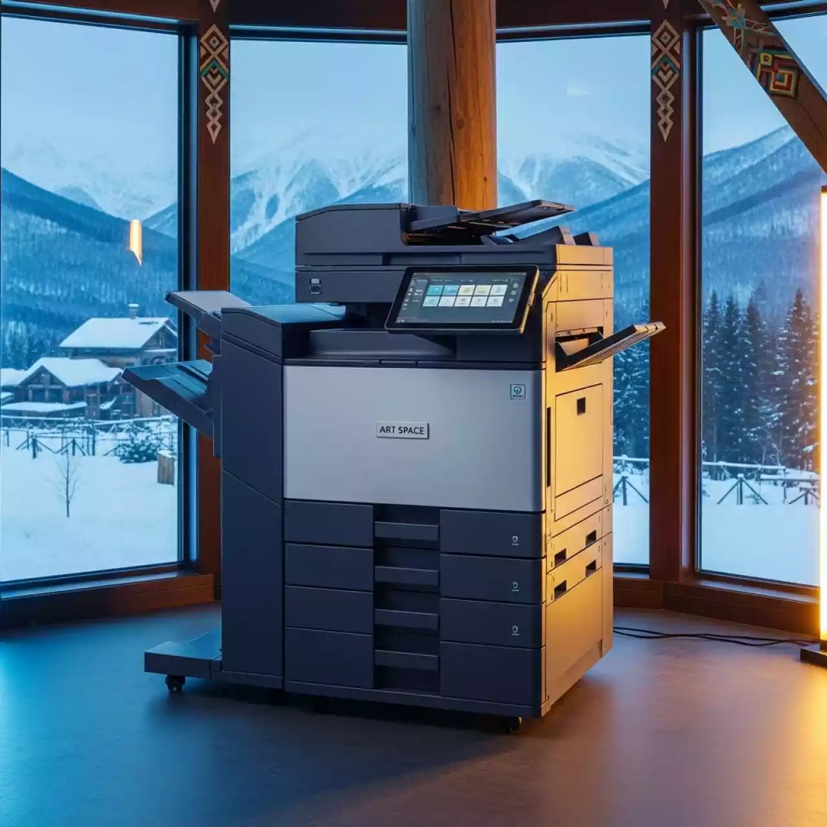 Аренда МФУ Riso ComColor GD 7330 в этно-парке «Моя Россия» — ART SPACE