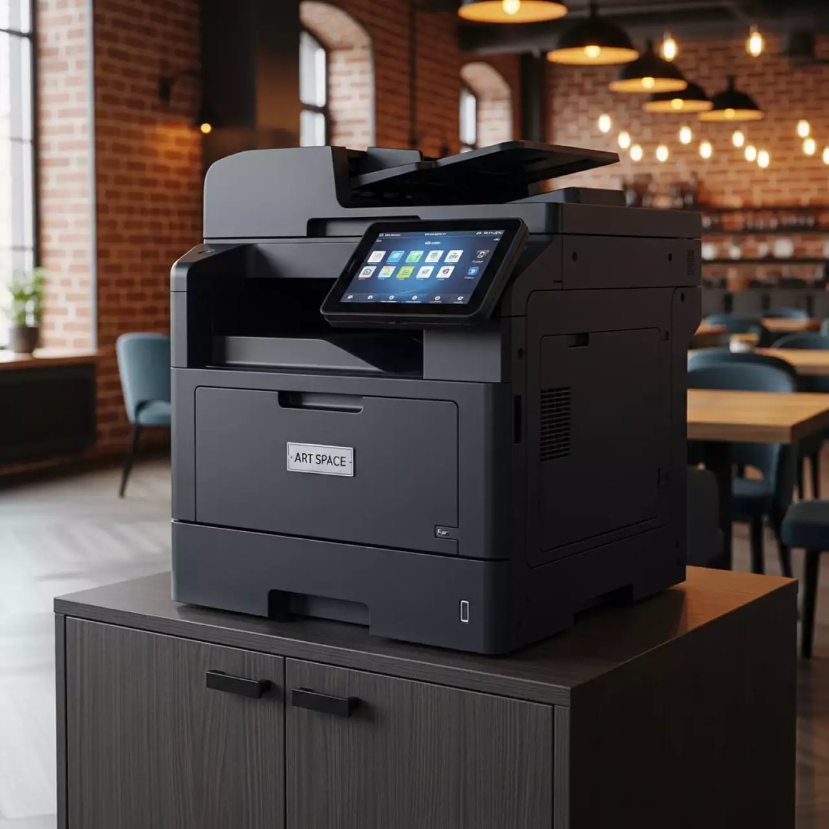 Аренда МФУ с тумбой и жестким диском Xerox VersaLink C7120 C7125 C7130 в ресторане «Магеллан» — ART SPACE