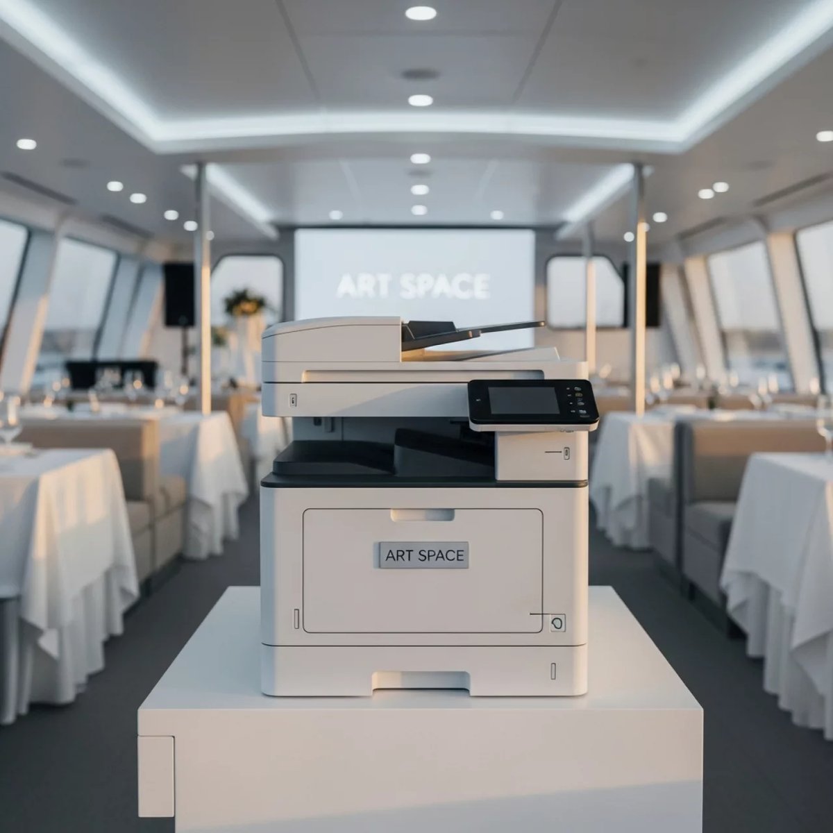 Аренда МФУ Sharp BP 50C31EU на теплоходе «Дагомыс» — ART SPACE