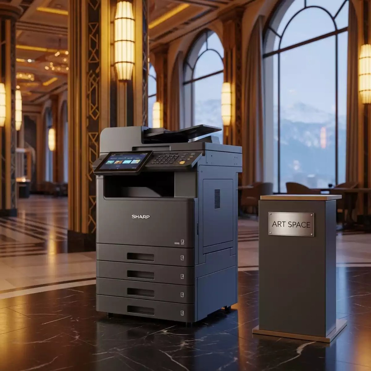 Аренда МФУ Sharp BP 50C45EU в казино «Сочи» — ART SPACE