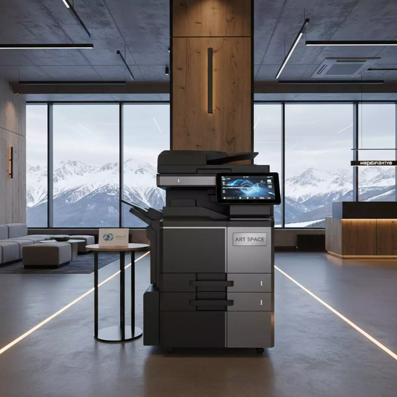 Аренда МФУ Sharp BP 60C31EU в Golden Tulip Rosa Khutor — ART SPACE