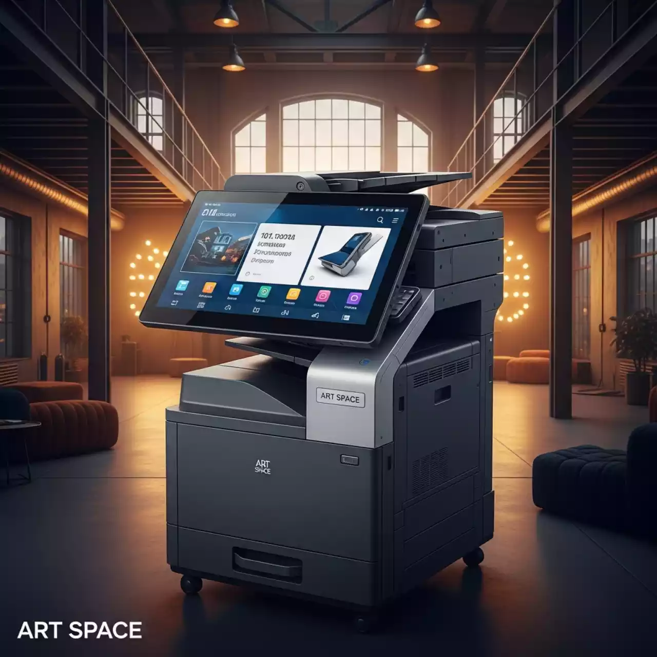 Аренда МФУ Sharp MX 3561EU в Ледовом дворце «Айсберг» — ART SPACE