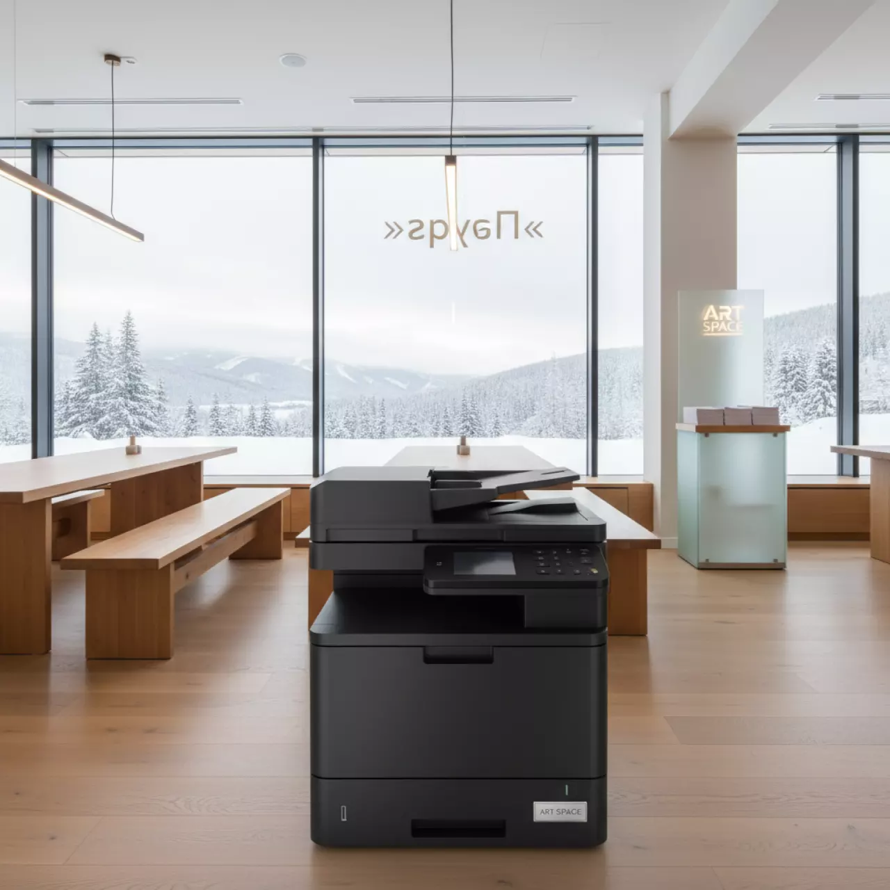 Аренда МФУ Sharp MX M4071EU в ресторане «Паруса» — ART SPACE