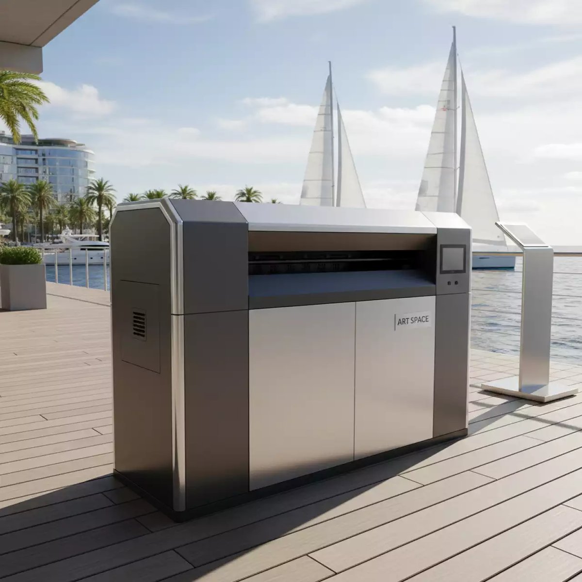 Аренда МФУ широкоформатные на парусной регате (Сочи) — ART SPACE