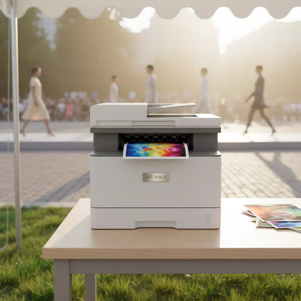 Аренда МФУ струйное цветное на Медальной площади — ART SPACE