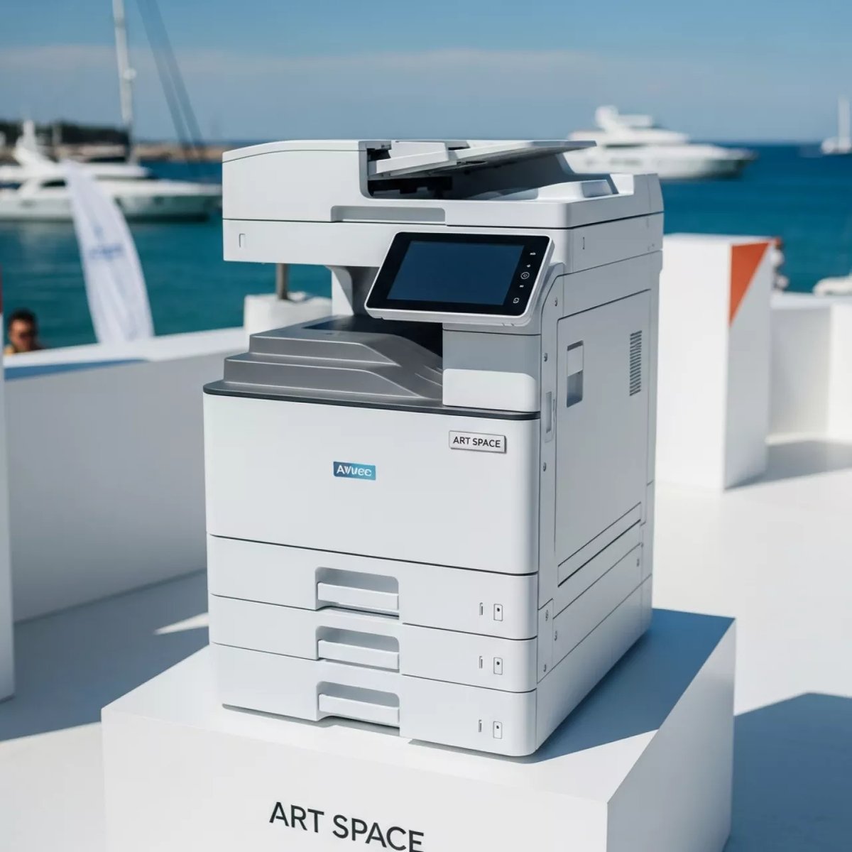 Аренда МФУ Xerox WorkCentre 6400X на парусной регате (Сочи) — ART SPACE