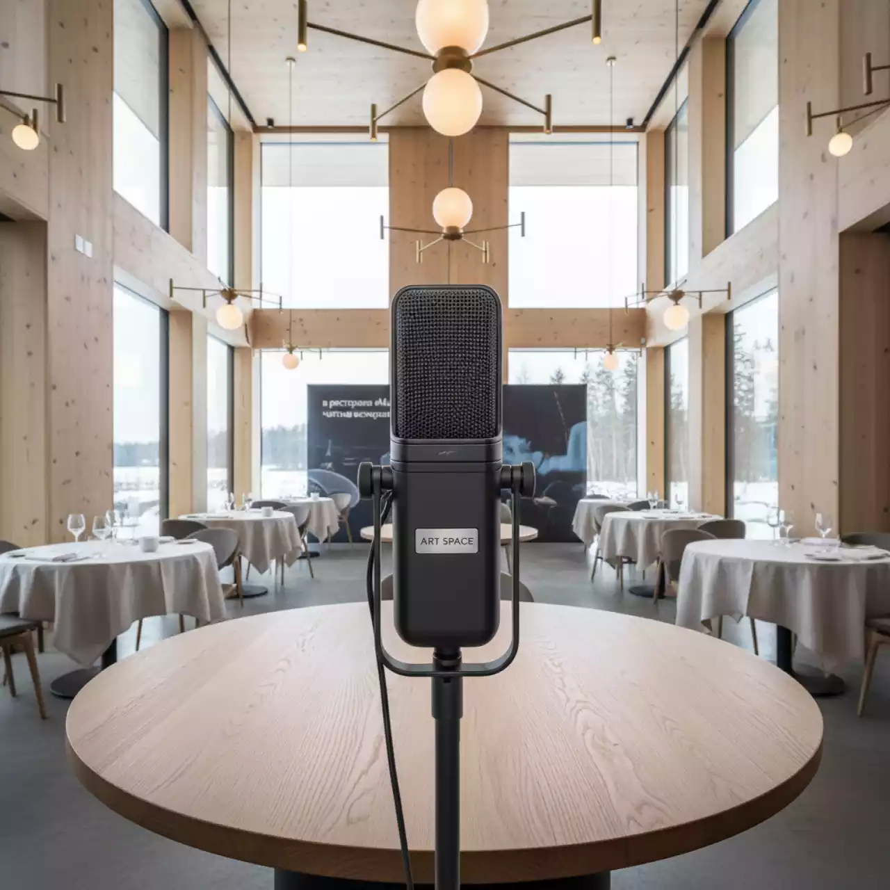 Аренда Микрофон Audio Technica PRO 8HEX в ресторане «Магеллан» — ART SPACE