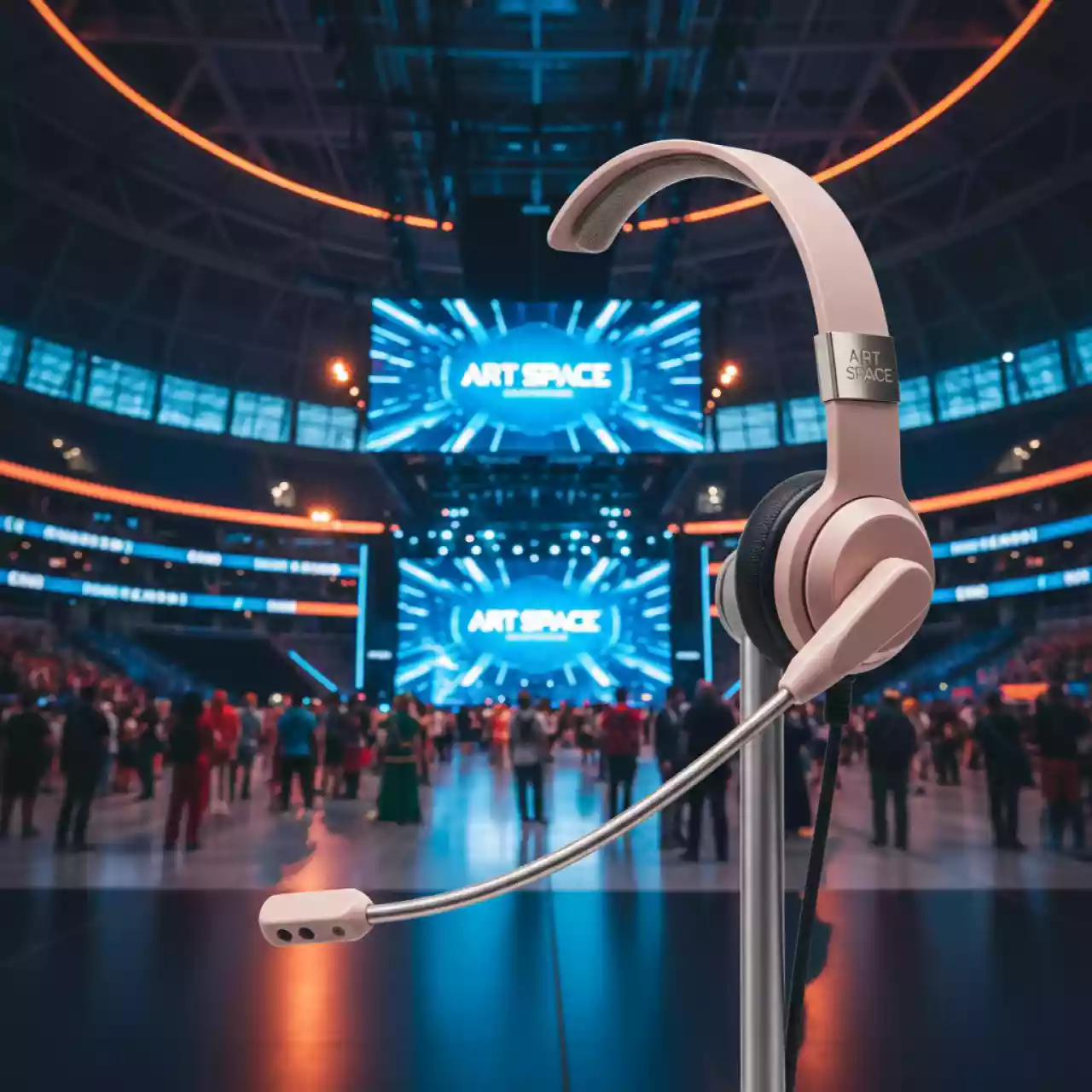 Аренда Микрофон головной Rode HS 1 P телесного цвета в ледовом дворце «Большой» — ART SPACE