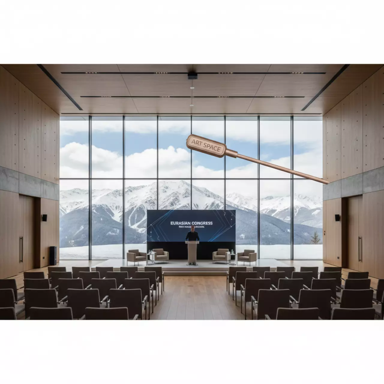 Аренда Микрофон головной Sennheiser телесного цвета в Rixos Krasnaya Polyana — ART SPACE