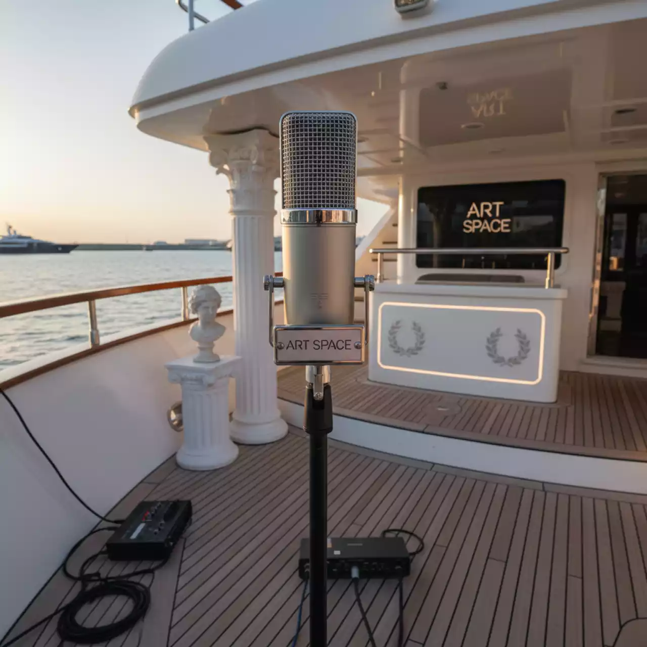 Аренда Микрофон инструментальный Audio Technica ATM 650 на VIP-яхте (Имеретинский порт) — ART SPACE