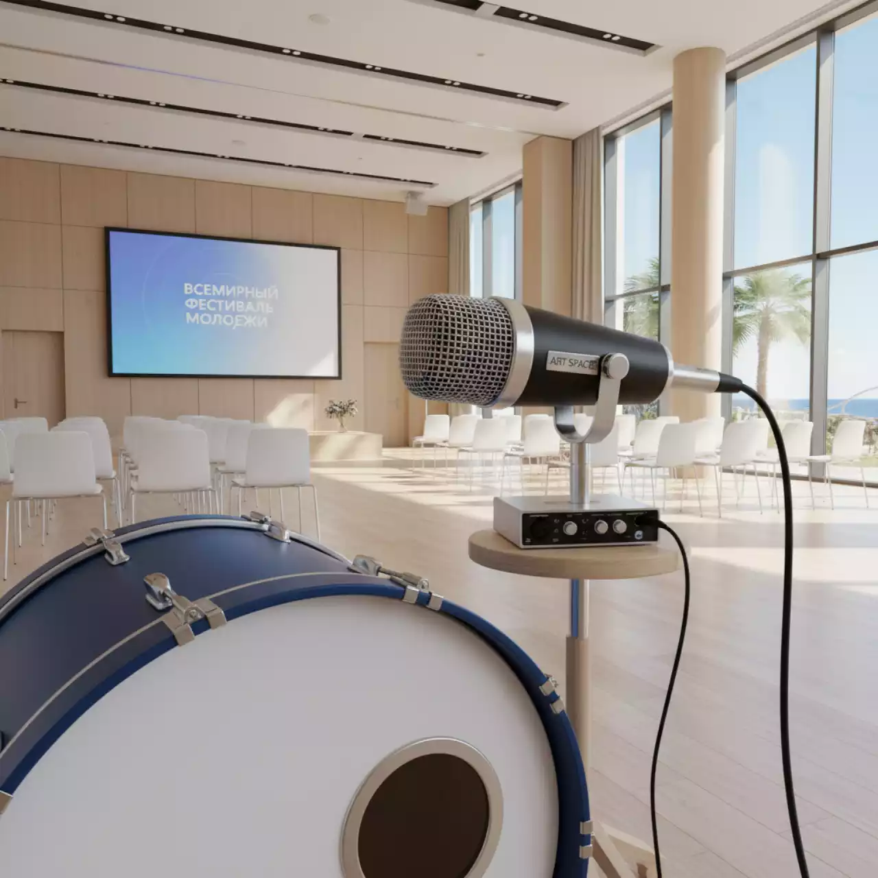 Аренда Микрофон инструментальный Shure Beta 52A в Cosmos Sochi Hotel — ART SPACE