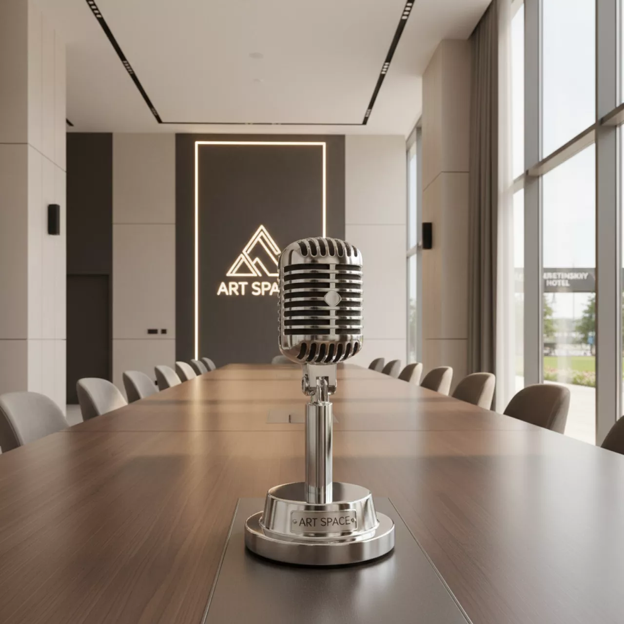 Аренда Микрофон ретро настольный Октава МД 41 в Imeretinskiy Hotel — ART SPACE