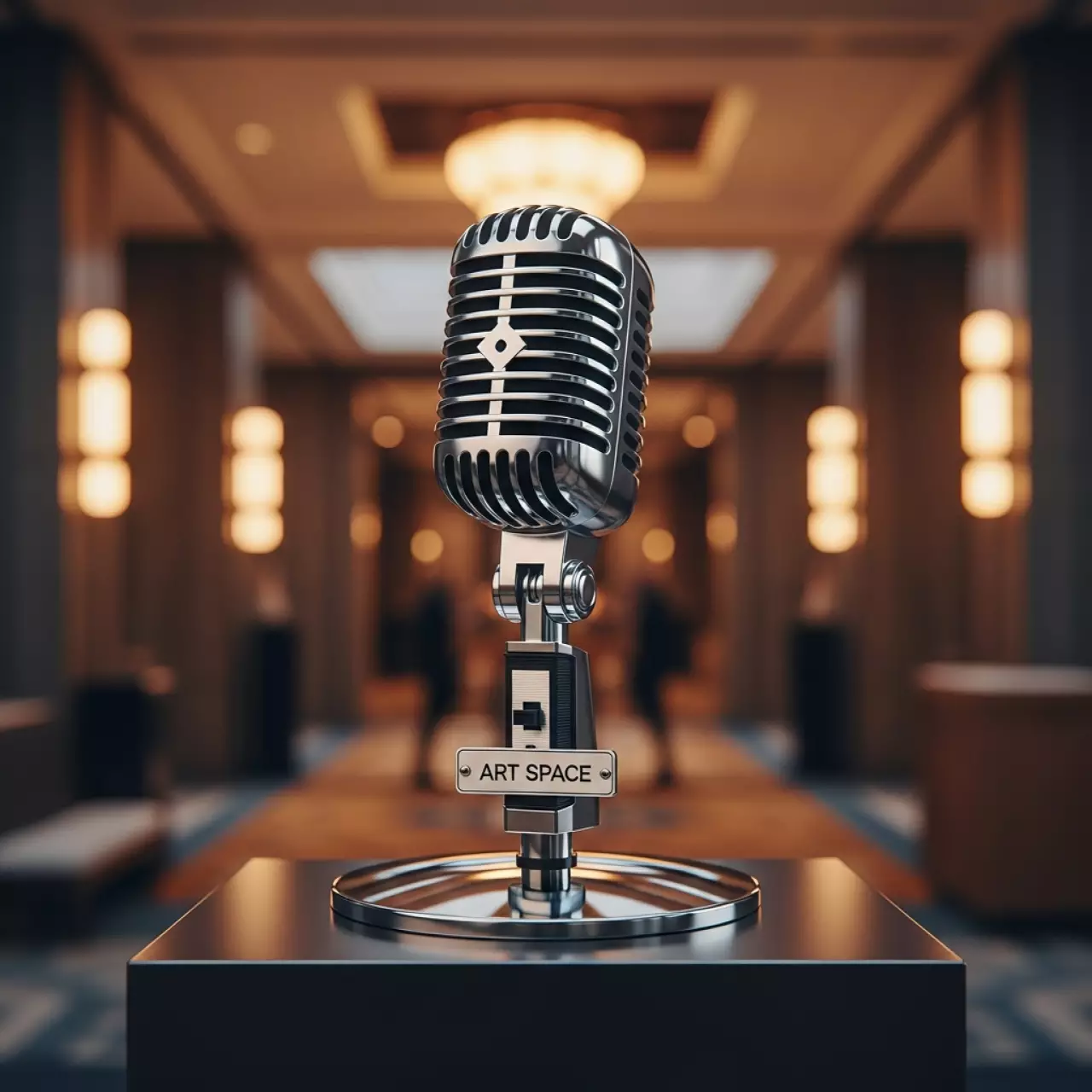 Аренда Микрофон ретро шнуровой Grundig GDM 313 в отеле Hyatt Regency Sochi — ART SPACE