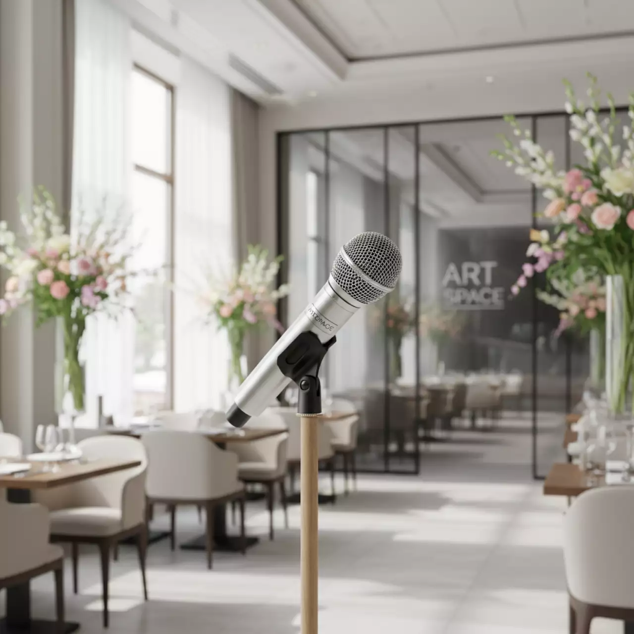 Аренда Микрофон Sennheiser EW 145 в ресторане «Плакучая Ива» — ART SPACE