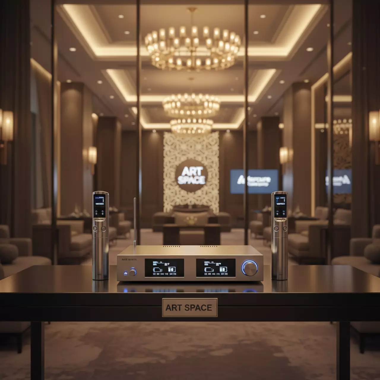 Аренда Микрофон Shure UHF U 4D UA в Mercure Сочи Центр — ART SPACE