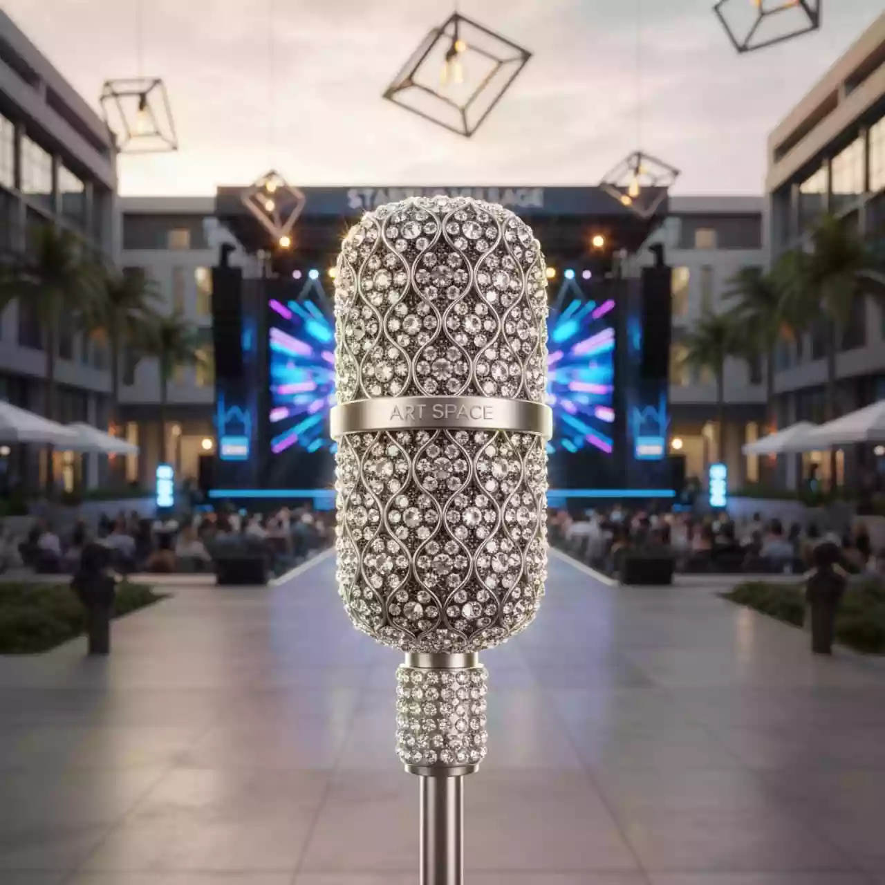 Аренда Микрофон в стразах в Courtyard by Marriott Sochi — ART SPACE