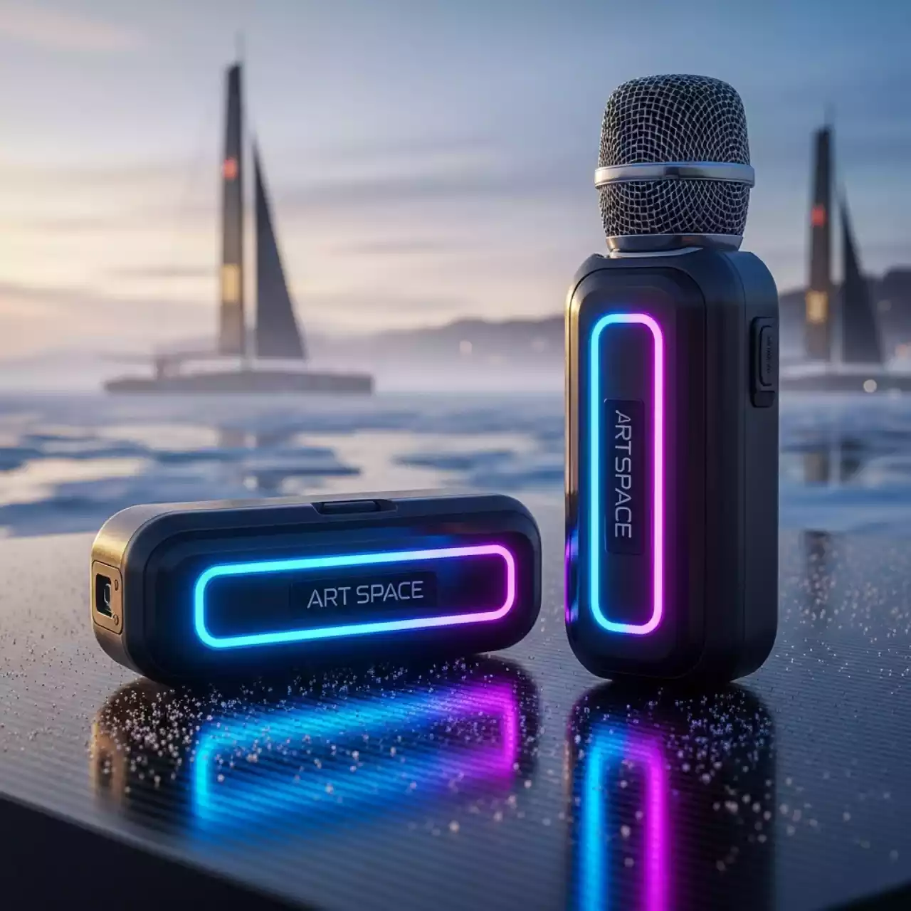 Аренда Микрофонная система Hollyland Lark Max на парусной регате (Сочи) — ART SPACE