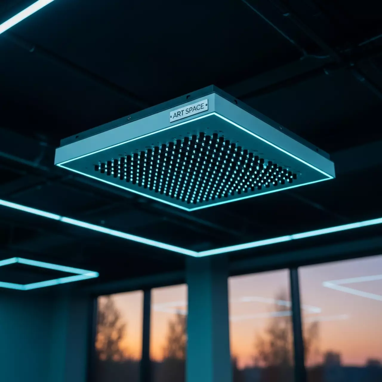 Аренда Микрофонный массив потолочный CleverMic M270 в МФК «Горный» — ART SPACE