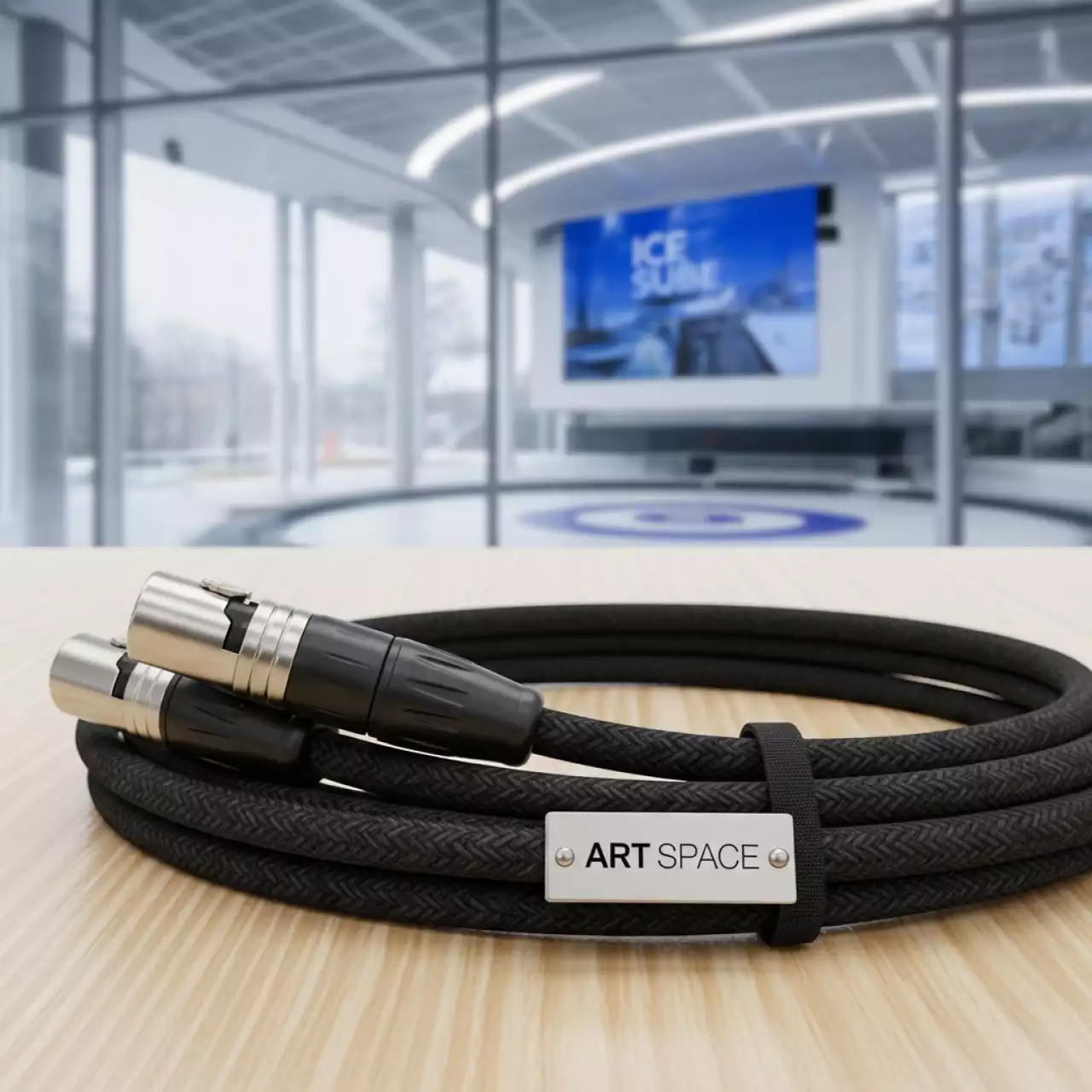 Аренда Микрофонный шнур XLR в Керлинговом центре «Ледяной куб» — ART SPACE