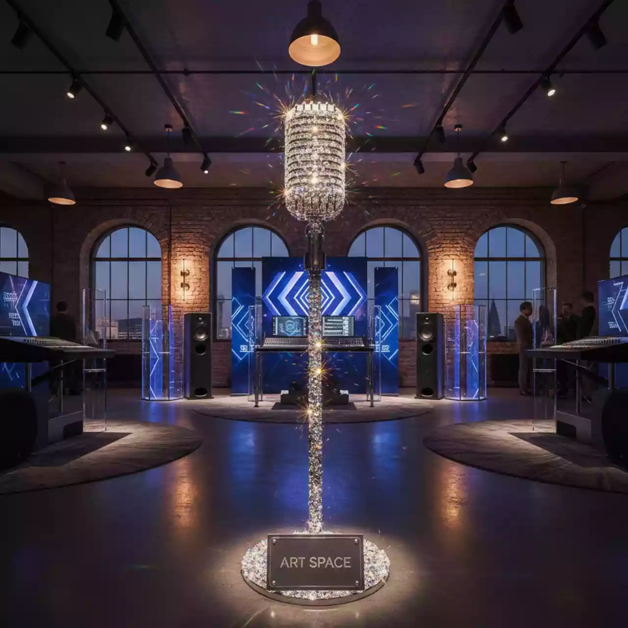 Аренда Микрофонов в стразах в казино «Сочи» — ART SPACE