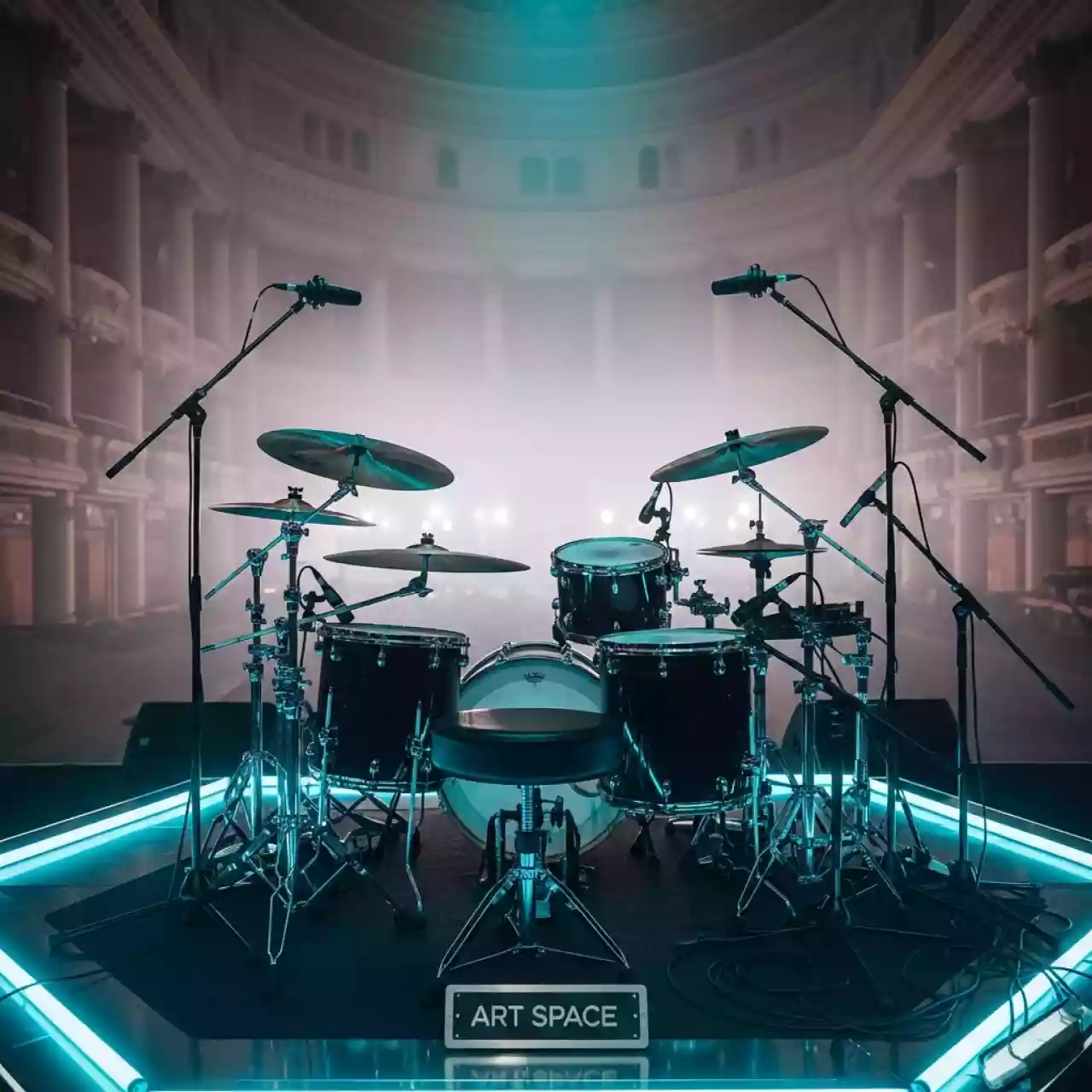 Аренда Микрофоны инструментальные Shure для подзвучки барабанов в Зимнем театре — ART SPACE