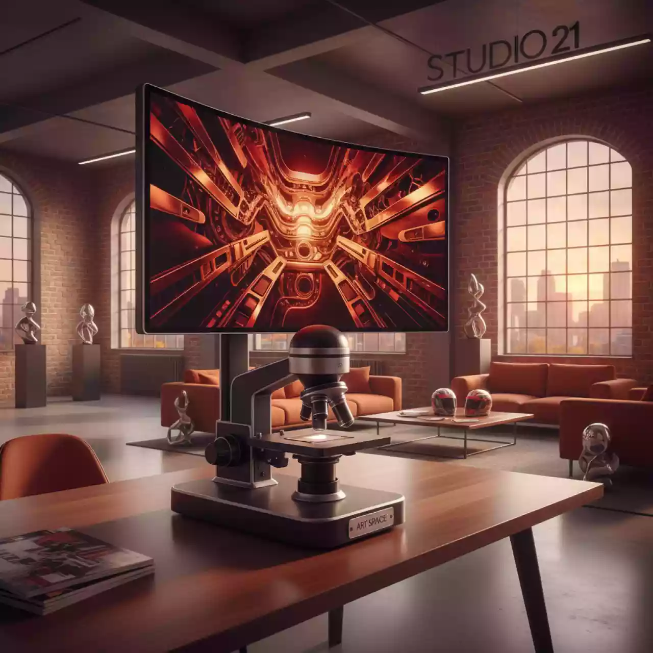 Аренда Микроскоп цифровой FPC M2h в лофте «Студия 21» — ART SPACE