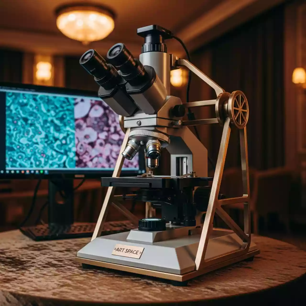 Аренда Микроскоп цифровой Levenhuk D320L в Alpha Sirius — ART SPACE