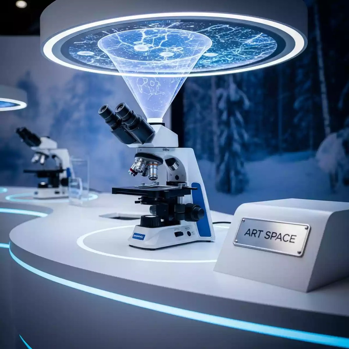 Аренда Микроскоп цифровой Levenhuk Rainbow D 2L Moonstone в санатории «Заполярье» — ART SPACE