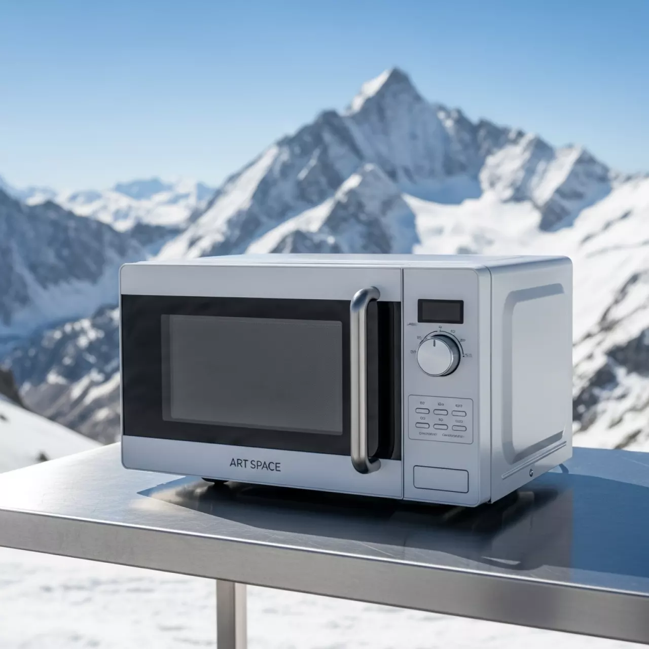 Аренда Микроволновая печь BBK на площадке Rosa Peak (2320м) — ART SPACE