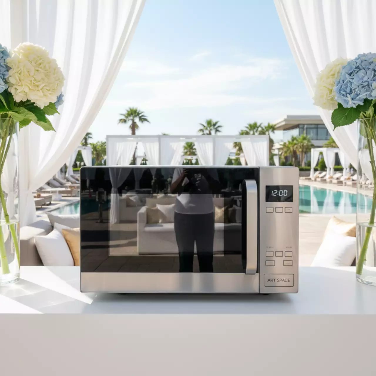 Аренда Микроволновая печь Sharp 20 л 800 Вт LED дисплей в Swissôtel Resort Sochi Kamelia — ART SPACE