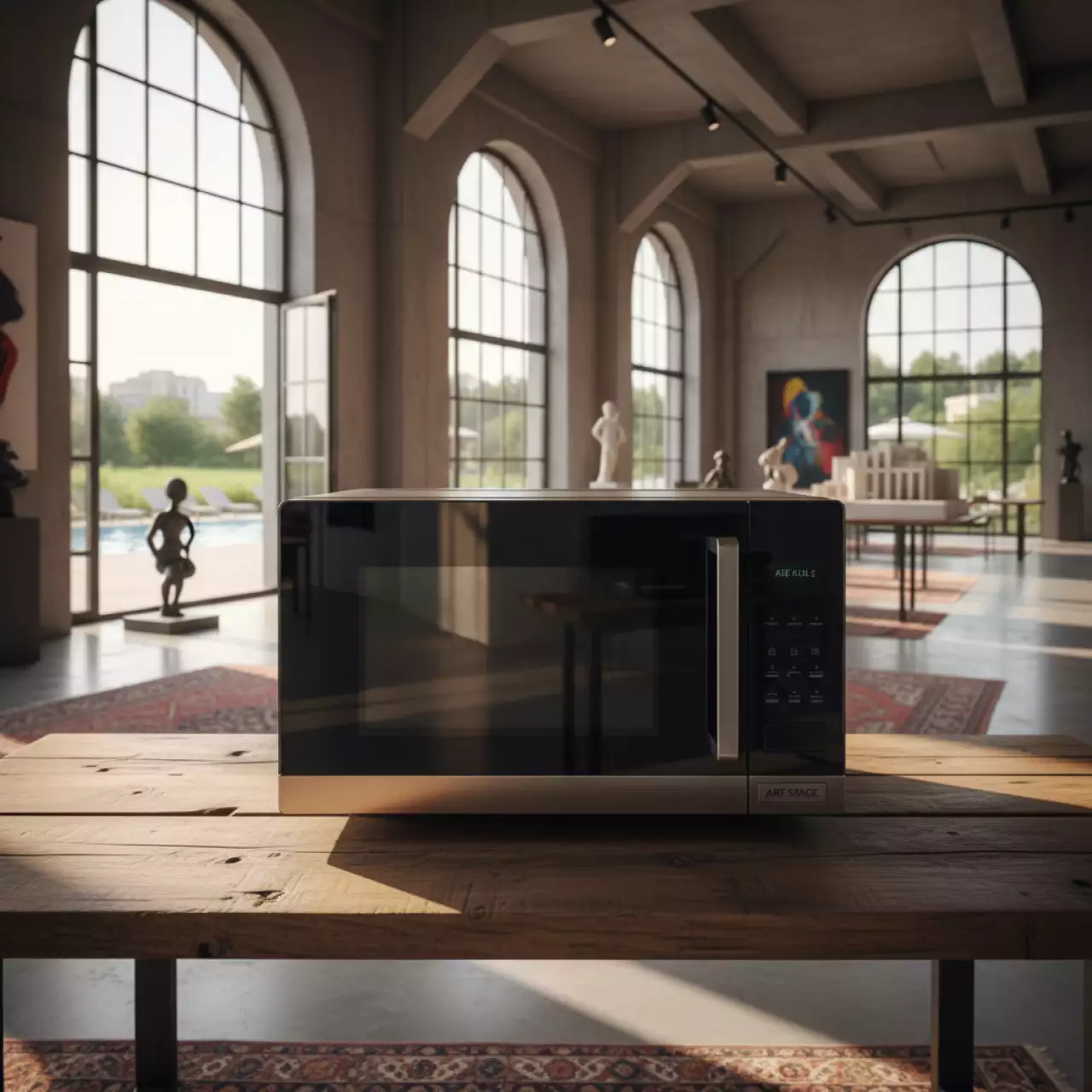 Аренда Микроволновая печь Sharp R 2772RK в Bridge Resort — ART SPACE