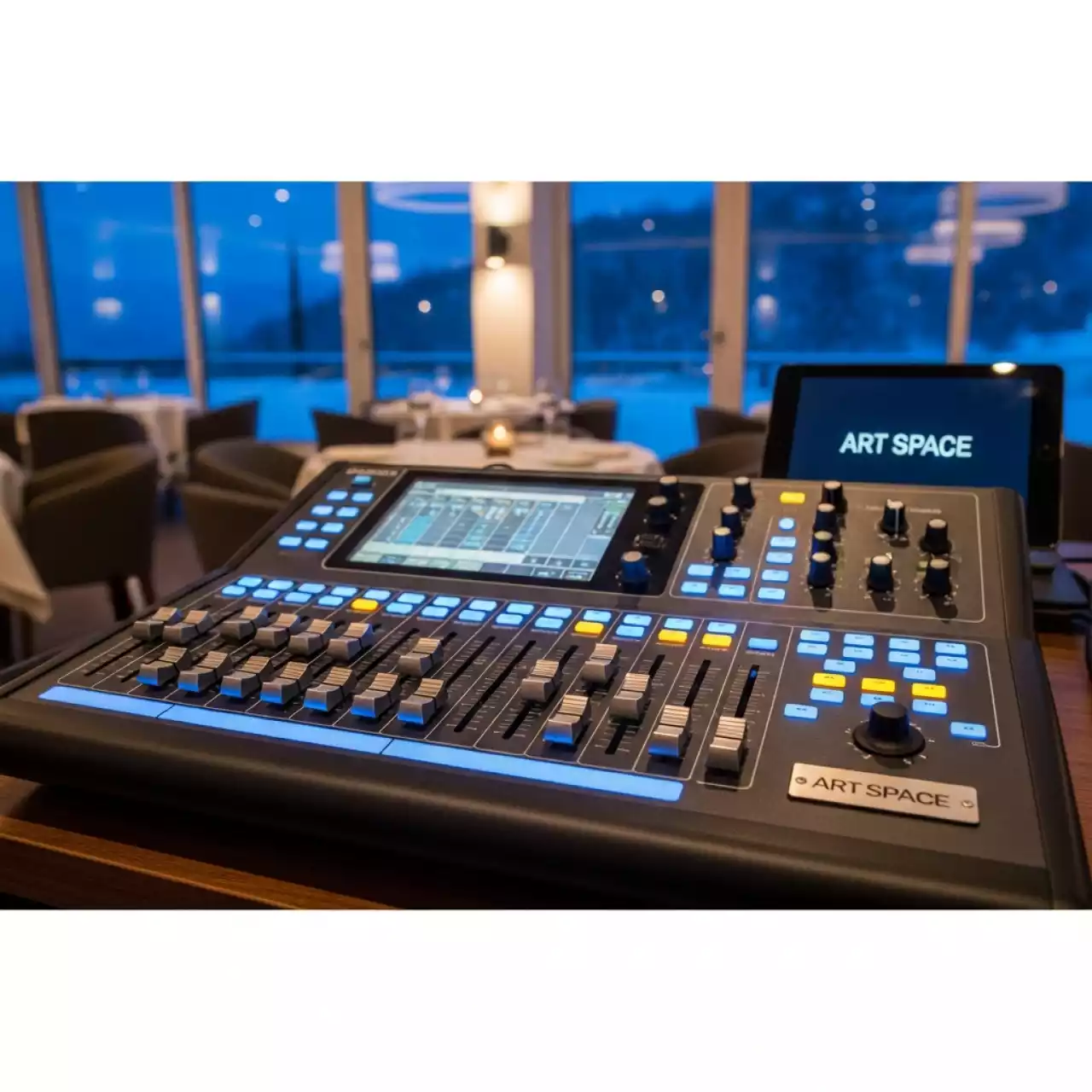 Аренда Микшер цифровой Behringer X 32 в ресторане «Sanremo» — ART SPACE