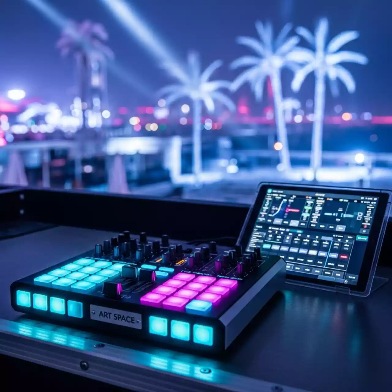 Аренда Микшер цифровой Behringer XR 18 в пляжном клубе Del Mar — ART SPACE