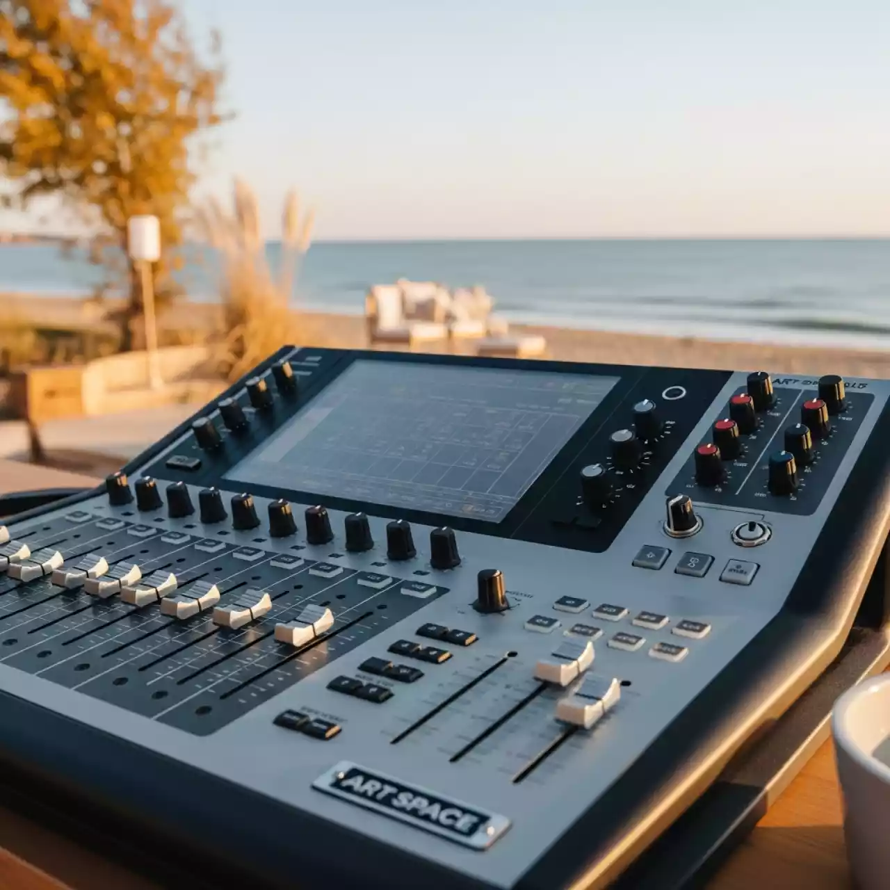 Аренда Микшер цифровой Midas M 32 на пляже «Маяк» — ART SPACE