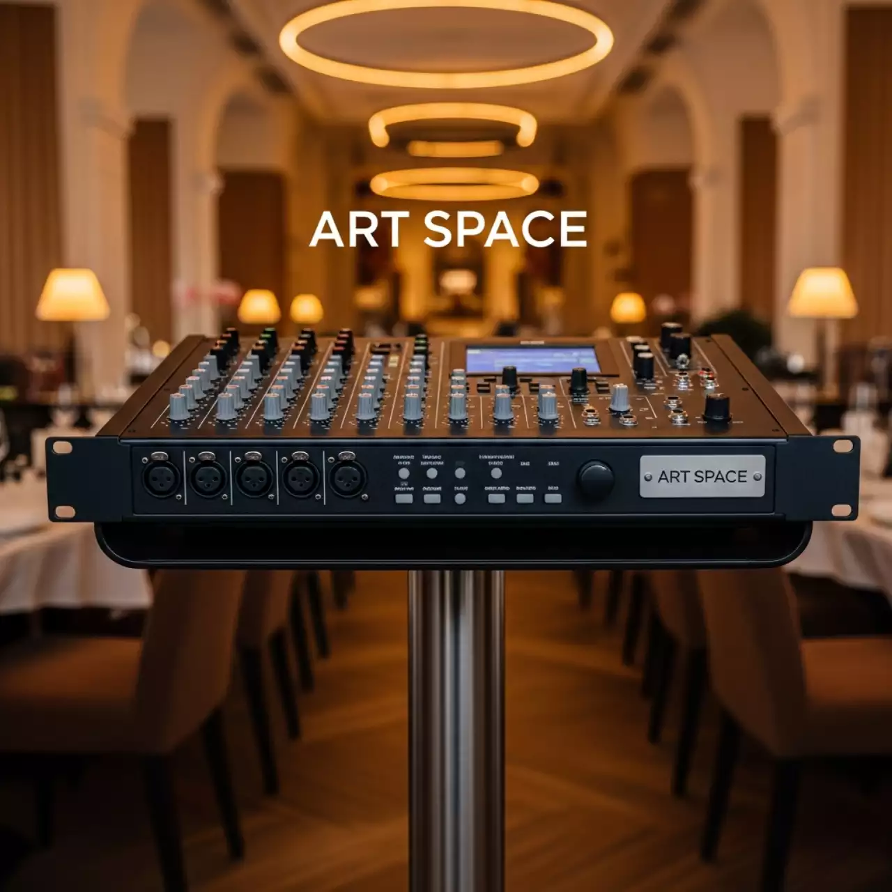 Аренда Микшерная консоль Behringer X32 RACK в ресторане «Сыроварня» — ART SPACE