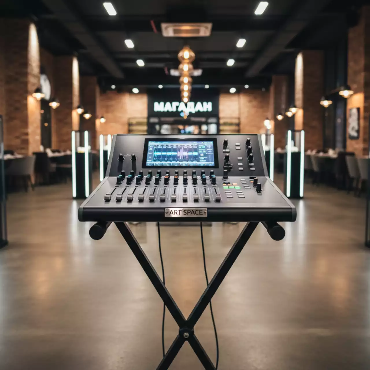 Аренда Микшерная консоль Behringer X 32 compact в ресторане «Магадан» — ART SPACE
