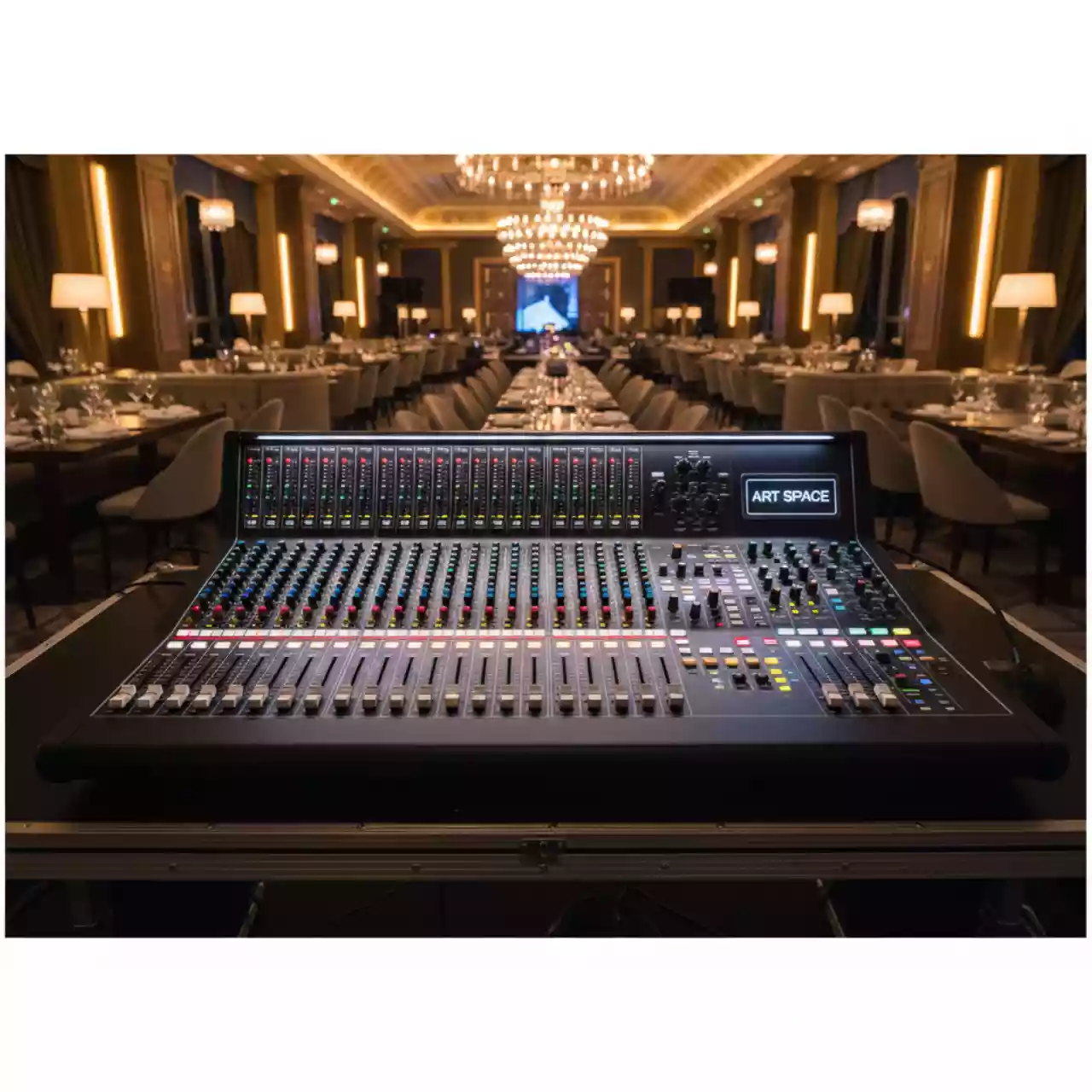 Аренда Микшерный пульт Allen&Heath GL 2800 в ресторане «Brunello» — ART SPACE