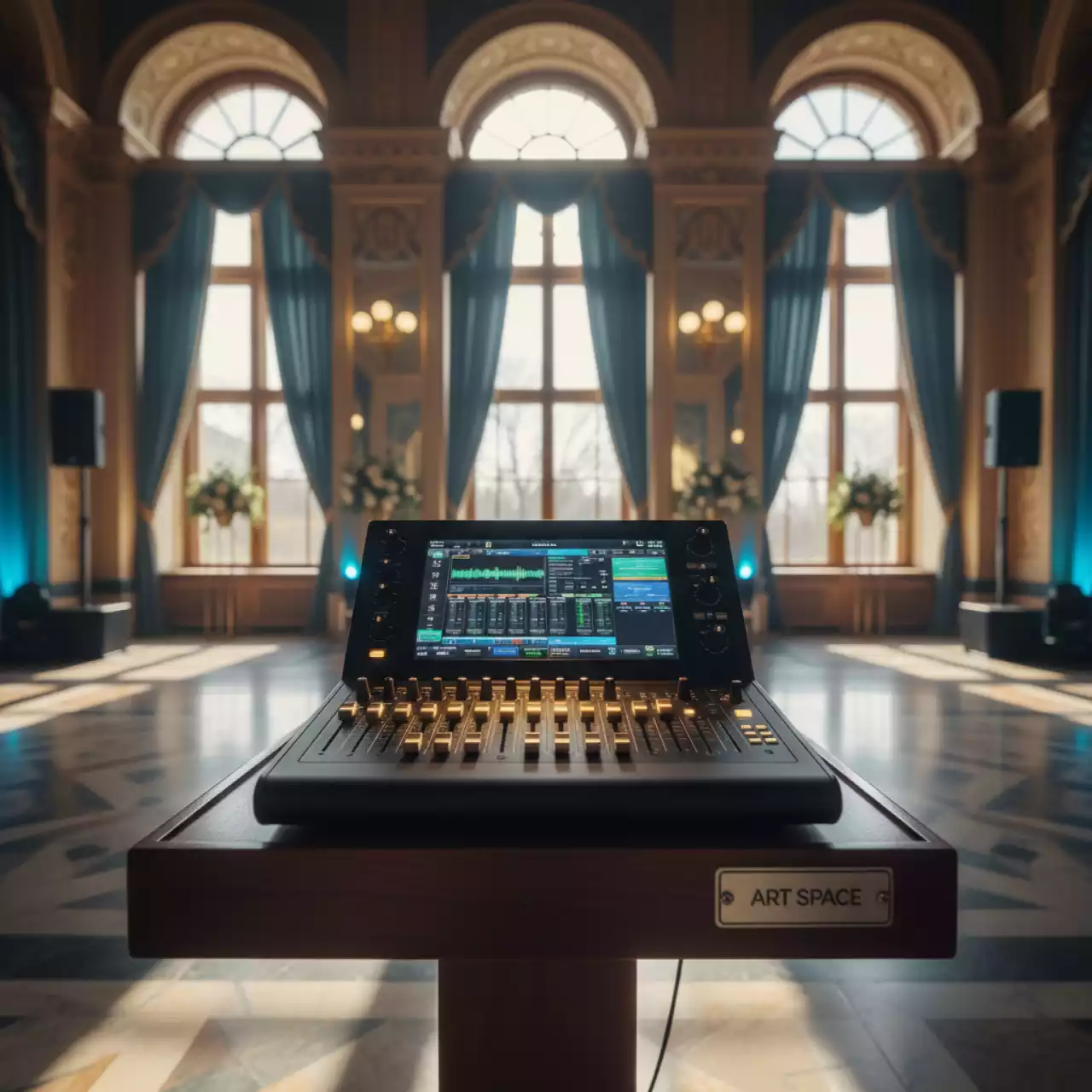 Аренда Микшерный пульт Behringer X32 Compact в усадьбе Голицына — ART SPACE