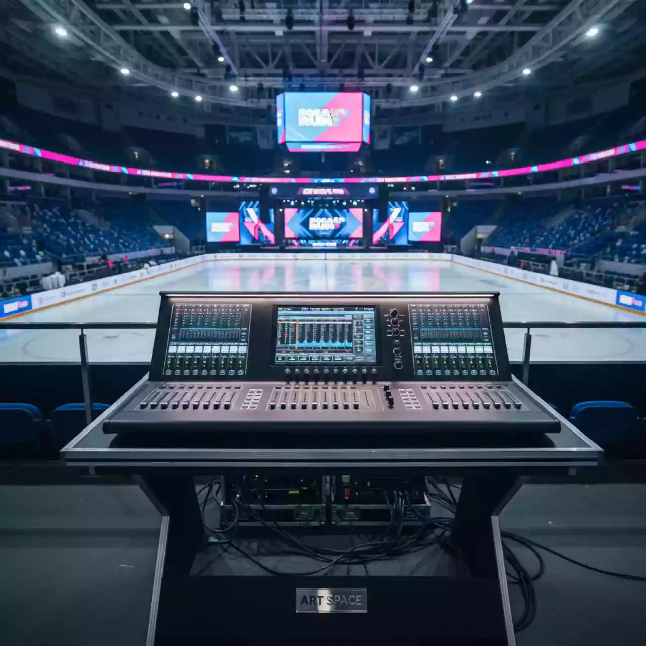 Аренда Микшерный пульт цифровой Behringer X 32 в Ледовом дворце «Айсберг» — ART SPACE