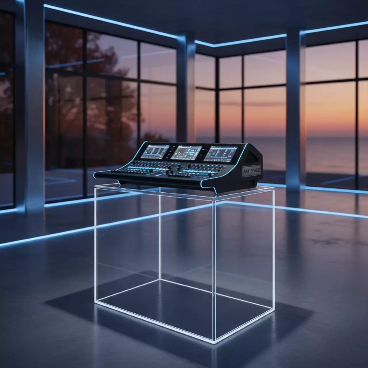 Аренда Микшерный пульт цифровой Mackie DL1608 в пляжном комплексе VinoGrad — ART SPACE