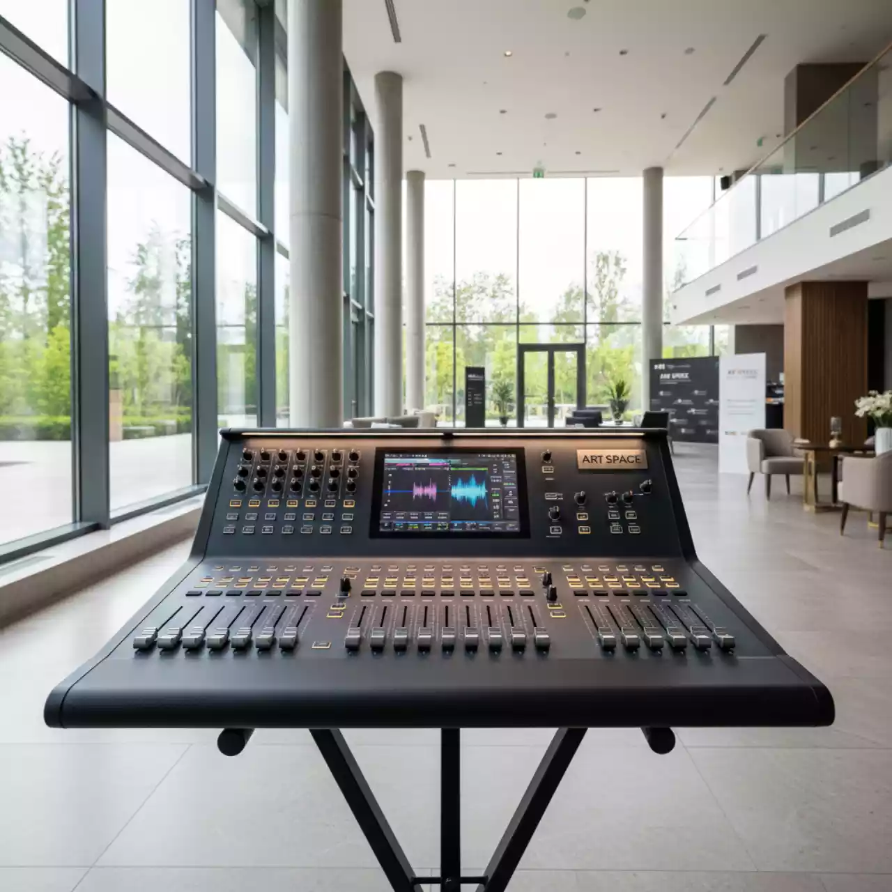 Аренда Микшерный пульт цифровой Qu 24 в Сочи Парк Отеле — ART SPACE